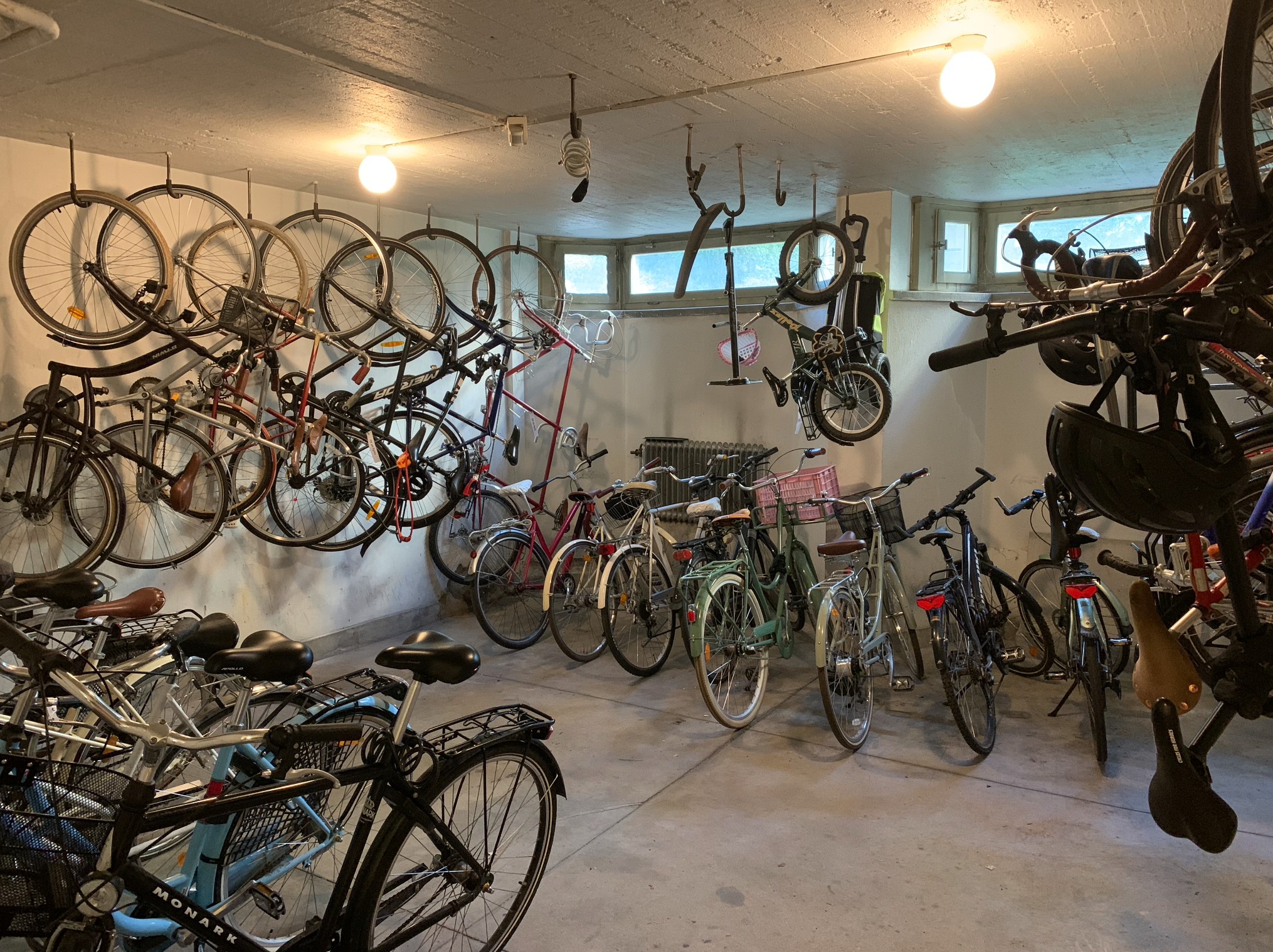 Cykelrummet är nu lite luftigare!