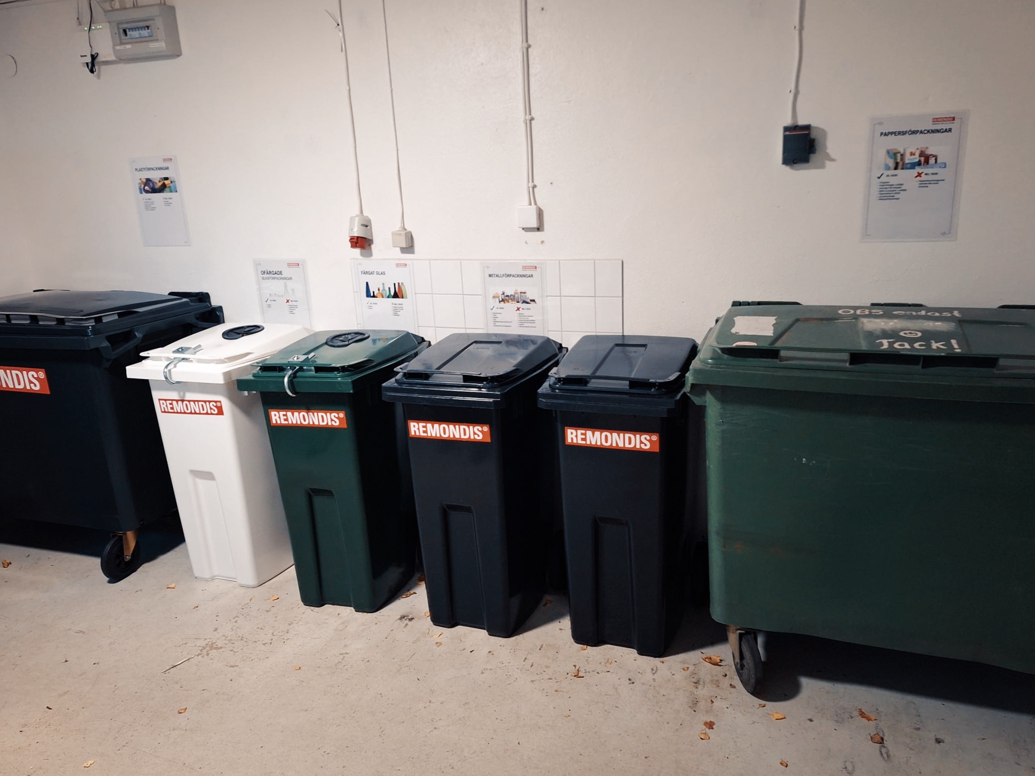 Kärl för källsortering